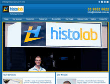 Tablet Screenshot of histolab.com.au
